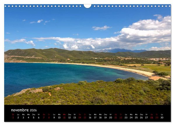 Produktbild: La Corse de plage en plage (Calendrier mural 2026 DIN A3 vertical), CALVENDO calendrier mensuel