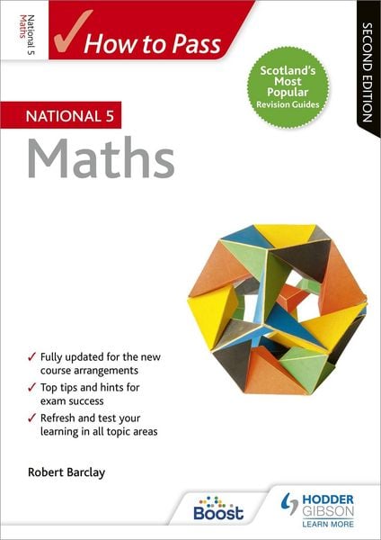 Produktbild: How to Pass National 5 Maths, Second Edition
