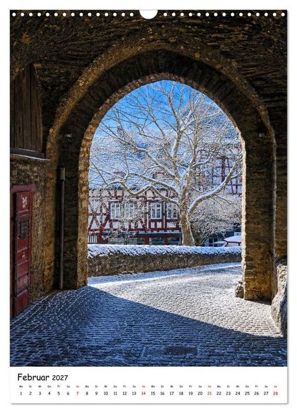 Produktbild: Idstein &ndash; eine Fachwerkidylle (Wandkalender 2027 DIN A3 hoch), CALVENDO Monatskalender