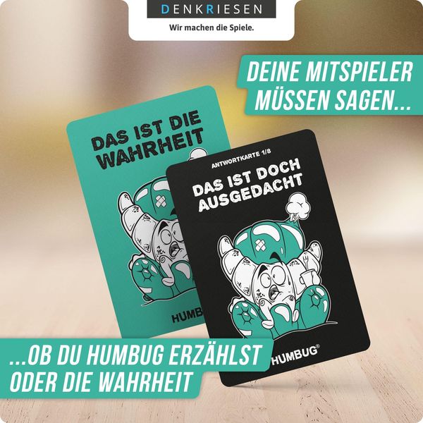 Produktbild: DENKRIESEN - HUMBUG&reg; Original Edition Nr. 4 - Das zweifelhafte Kartenspiel