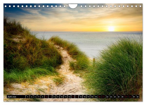 Produktbild: Fischland - Dar&szlig;- Zingst (Wandkalender 2026 DIN A4 quer), CALVENDO Monatskalender