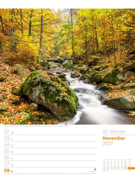 Produktbild: Unser Wald Wochenplaner Kalender 2027