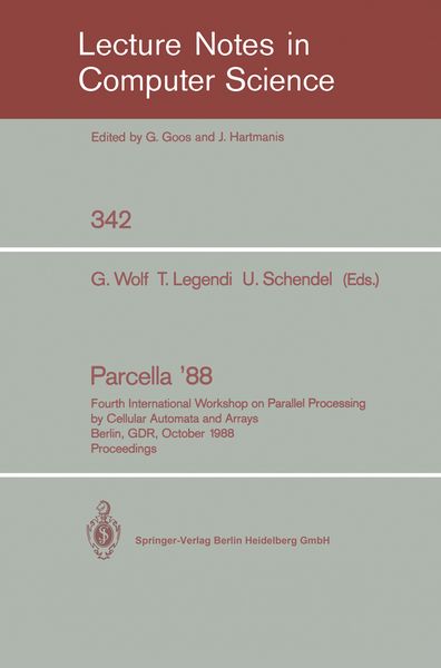 Produktbild: Proceedings / Parcella 1988