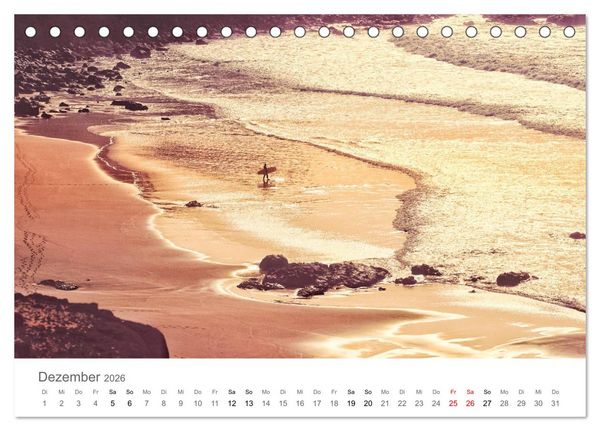 Produktbild: Fuerteventura - die W&uuml;steninsel der Kanaren (Tischkalender 2026 DIN A5 quer), CALVENDO Monatskalender