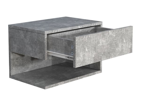 Produktbild: Wandschublade Wand H&auml;nge Nachttisch Usal XL 45cm