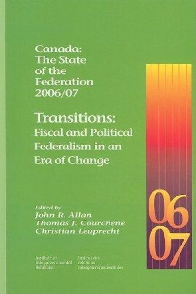 Produktbild: Canada: The State of the Federation 2006/07