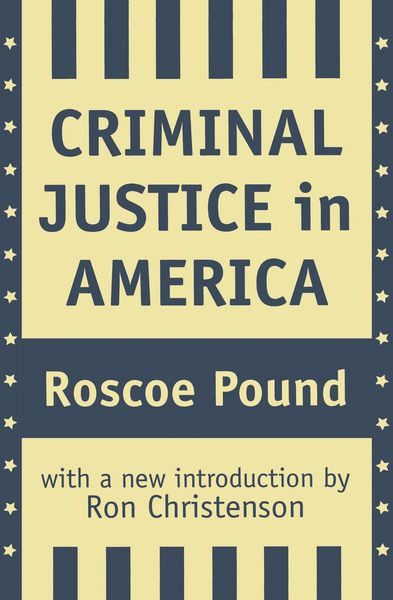 Produktbild: Criminal Justice in America