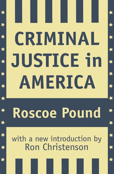 Produktbild: Criminal Justice in America
