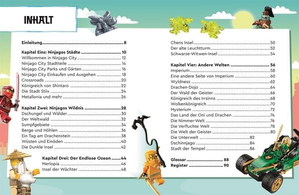 Produktbild: LEGO&reg; NINJAGO&reg; Aufstieg der Drachen Abenteuer Atlas