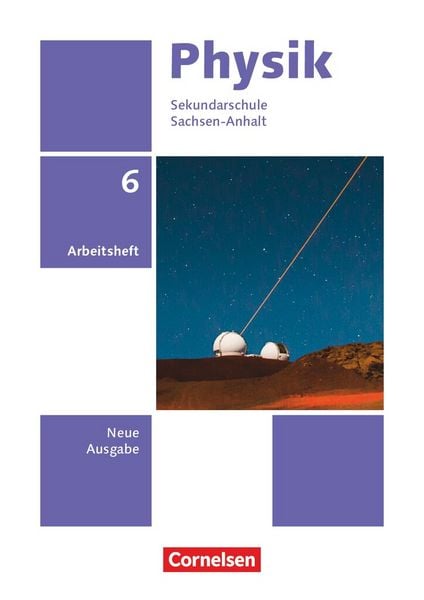 Produktbild: Physik 6. Schuljahr. Sachsen-Anhalt - Arbeitsheft