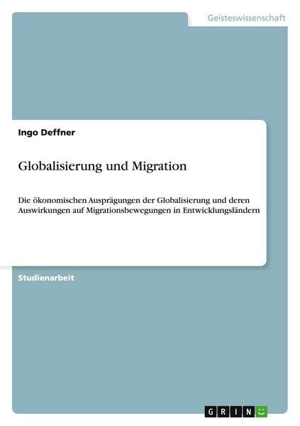 Produktbild: Globalisierung und Migration
