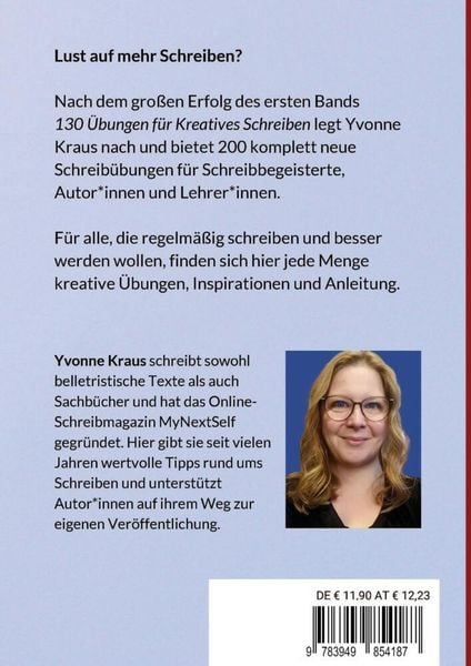 Produktbild: 200 neue Übungen für kreatives Schreiben