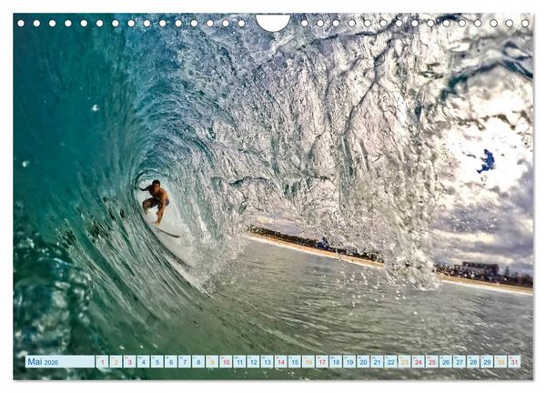 Produktbild: Surfen - so cool (Wandkalender 2026 DIN A4 quer), CALVENDO Monatskalender