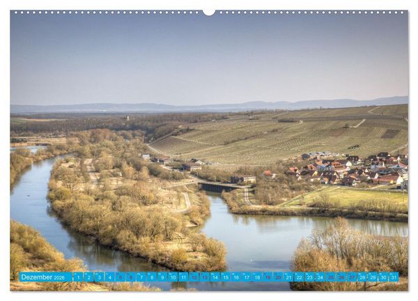 Produktbild: Natur pur - Volkach am Main (Wandkalender 2026 DIN A2 quer), CALVENDO Monatskalender