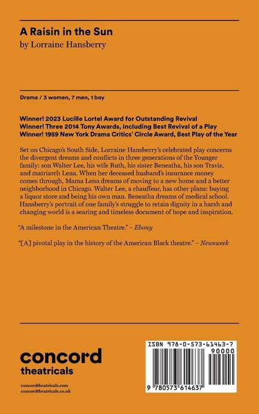 Produktbild: A Raisin in the Sun