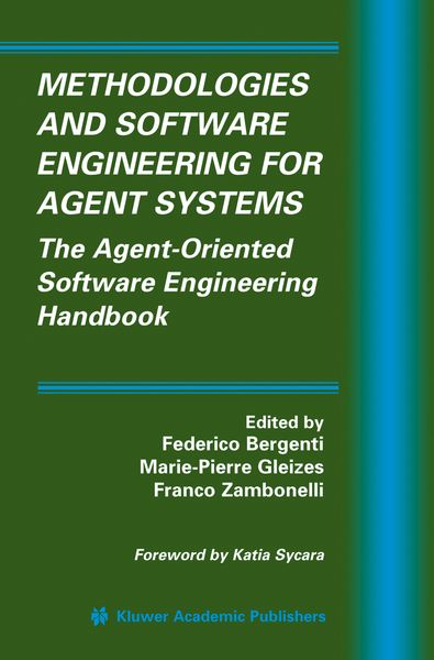 Produktbild: Methodologies and Software Engineering for Agent Systems