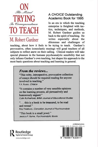 Produktbild: On Trying To Teach
