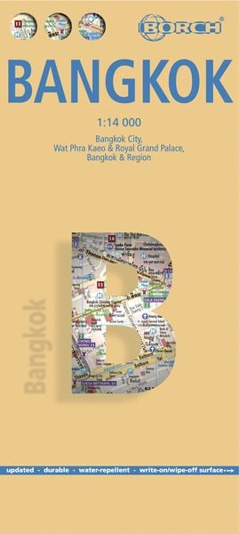 Produktbild: Bangkok 1 : 14 000. City Centre Map