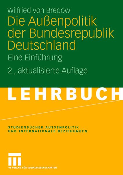 Produktbild: Die Au&szlig;enpolitik der Bundesrepublik Deutschland