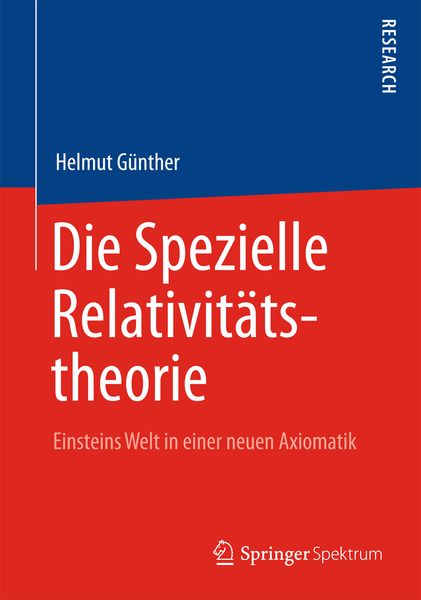Produktbild: Die Spezielle Relativit&auml;tstheorie