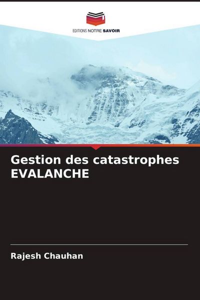 Produktbild: Gestion des catastrophes EVALANCHE