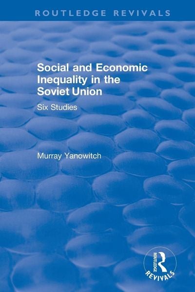 Produktbild: Social and Economic Inequality in the Soviet Union
