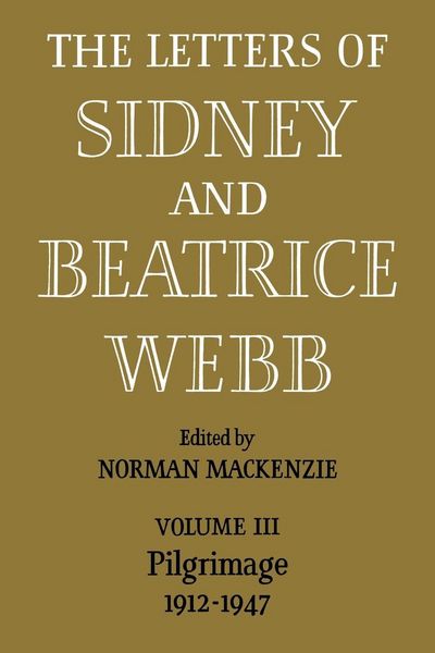 Produktbild: The Letters of Sidney and Beatrice Webb