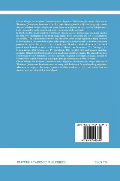 Produktbild: Circuit Design for Wireless Communications
