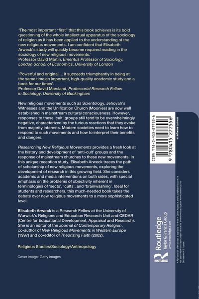 Produktbild: Researching New Religious Movements