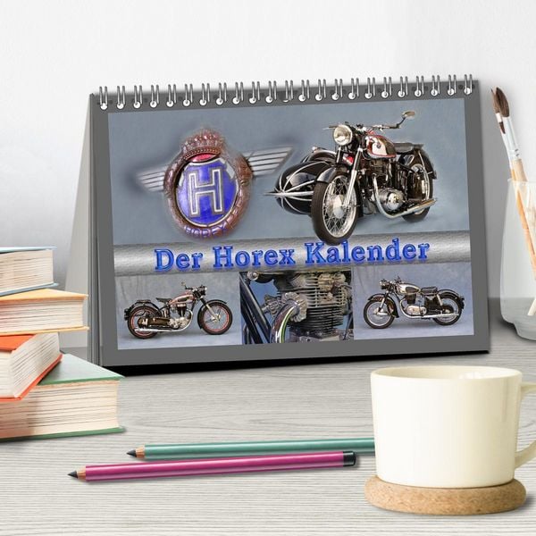 Produktbild: Der Horex Kalender (Tischkalender 2026 DIN A5 quer), CALVENDO Monatskalender