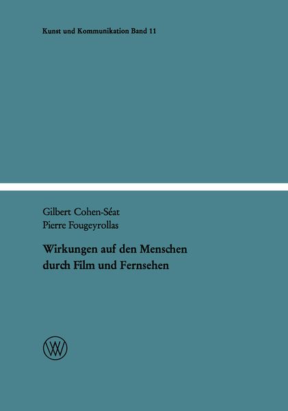 Produktbild: Wirkungen auf den Menschen durch Film und Fernsehen