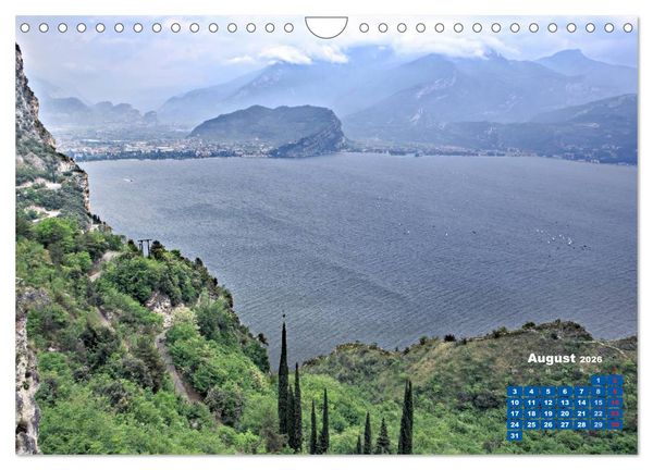 Produktbild: Riva del Garda - Perle des Gardasees (Wandkalender 2026 DIN A4 quer), CALVENDO Monatskalender