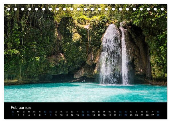 Produktbild: Philippinen Foto Wandkalender 2026 (Tischkalender 2026 DIN A5 quer), CALVENDO Monatskalender