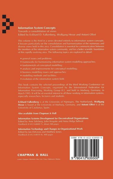 Produktbild: Information System Concepts
