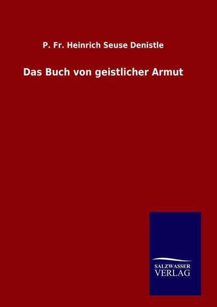 Produktbild: Das Buch von geistlicher Armut