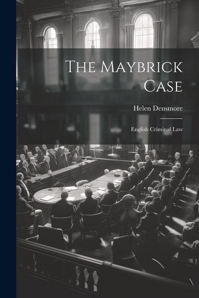 Produktbild: The Maybrick Case; English Criminal Law