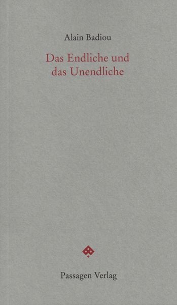Produktbild: Das Endliche und das Unendliche