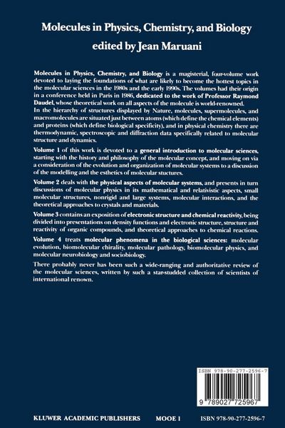 Produktbild: Molecules in Physics, Chemistry, and Biology