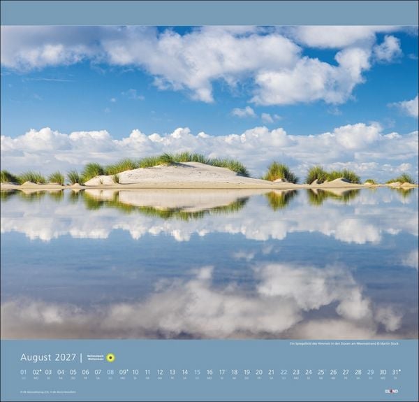 Produktbild: Nationalpark Wattenmeer Edition Kalender 2027 - Martin Stock