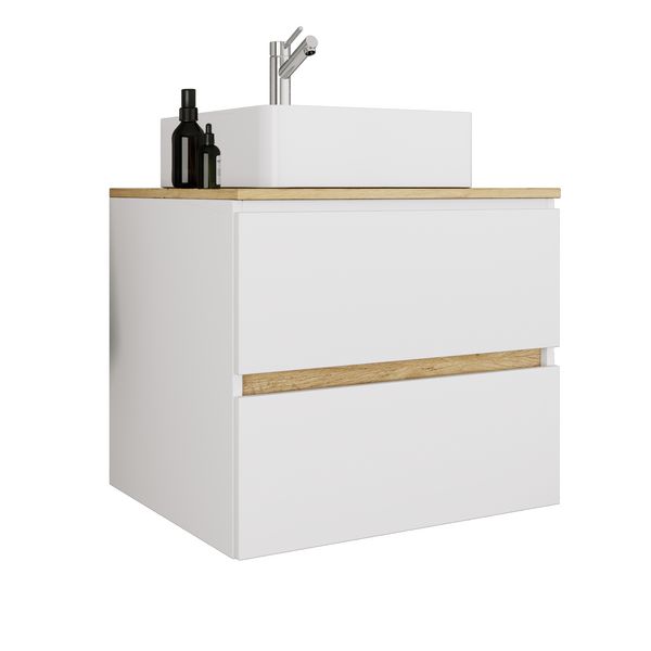 Produktbild: 2 tlg. Badm&ouml;bel-Set mit Waschbecken Cosila-A 60 cm