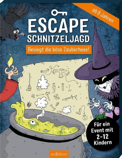 Produktbild: Escape-Schnitzeljagd &ndash; Besiegt die b&ouml;se Zauberhexe!