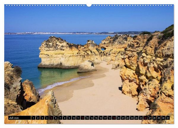 Produktbild: Algarve (hochwertiger Premium Wandkalender 2026 DIN A2 quer), Kunstdruck in Hochglanz
