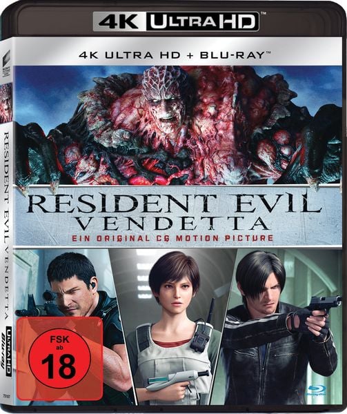 Resident Evil: Vendetta (4K Ultra HD) (+ Blu-ray 2D)