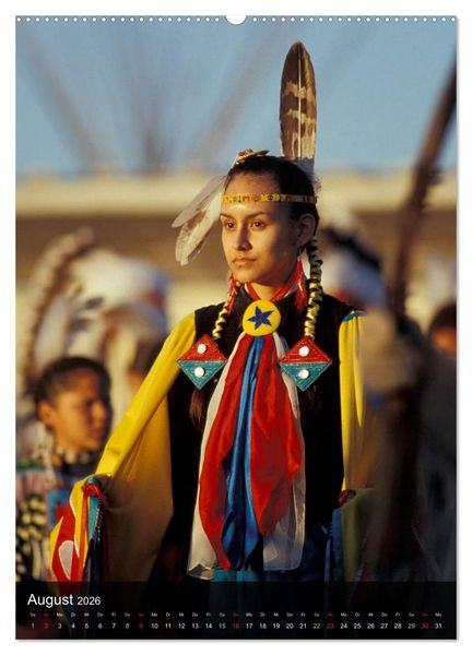 Produktbild: Indianer, Portrait Collection 1 (Wandkalender 2026 DIN A2 hoch), CALVENDO Monatskalender