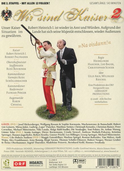 Produktbild: Wir sind Kaiser - Staffel 2 [3 DVDs]