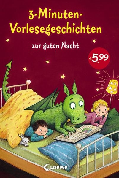 Produktbild: 3-Minuten-Vorlesegeschichten zur guten Nacht