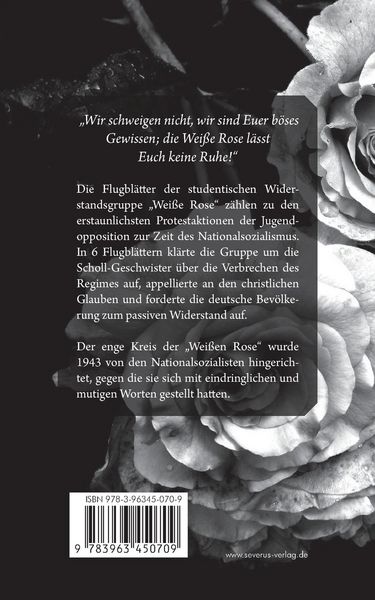 Produktbild: Flugbl&auml;tter der Wei&szlig;en Rose