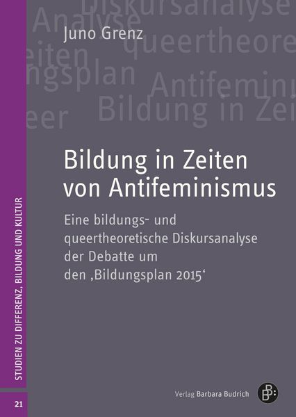 Produktbild: Bildung in Zeiten von Antifeminismus