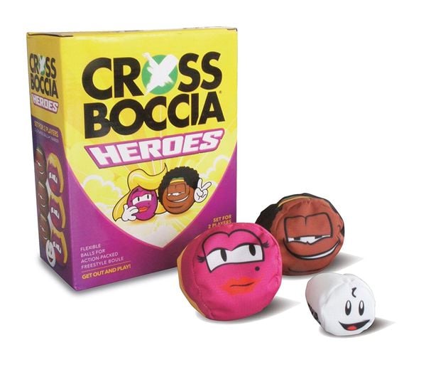 MTS 970827 - Crossboccia Double Pack Heroes, Blond+Muffin, Set für 2 Spieler