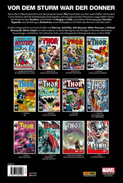 Produktbild: Thor Anthologie: Geschichten aus Asgard